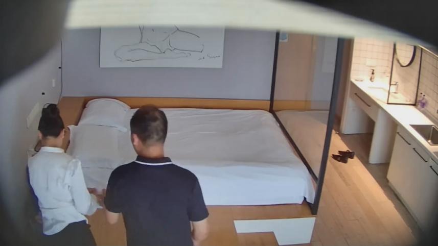 ❤️❤️❤️黑絲漁網旋轉玩具雙插擴肛被大雞吧爆菊花小穴潮噴內射灌滿精液