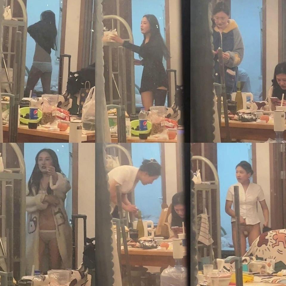 ❤️❤️❤️大神潛入國內某航空公司空姐宿舍❤️窗外愉拍多位空姐日常生活洗澡換衣服