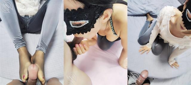 ❤️❤️❤️全网爆红的HongKongdoll玩偶姐姐-卫生间内穿着过膝黑丝和超色情趣镂空小背心足交鸡吧又纯又欲啊