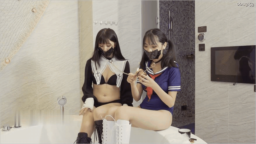 ❤️❤️❤️【SM調教】【綠帽學院】灌腸炮機水刑強制高潮拘束架，強制開口，口虐，醫用膠管勒嘴【第一季】3V