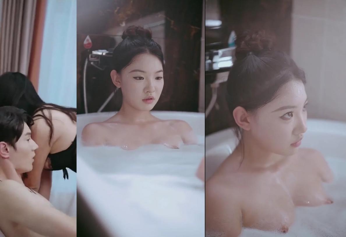 ❤️❤️❤️微胖漂亮女大學生與男友不健康自拍，跪在真實，自己抱著腳把美穴送到男友面前